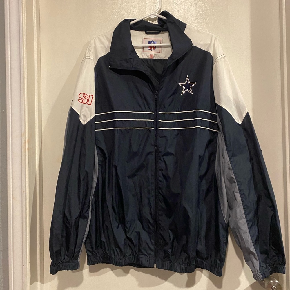 Vtg cowboys windbreaker